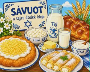 Sávuot és a tejes ételek